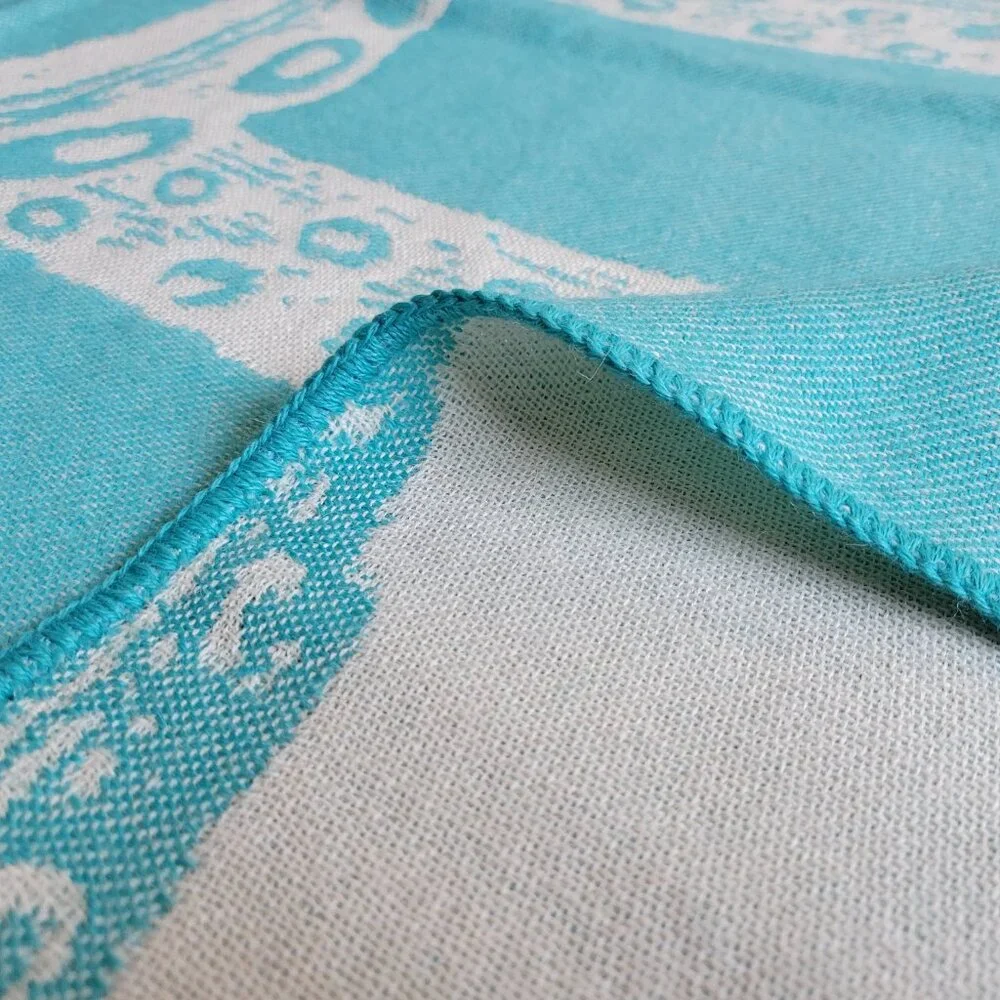 NWOT Thomas Paul Alpaca Octopus Throw Blanket 50x70
